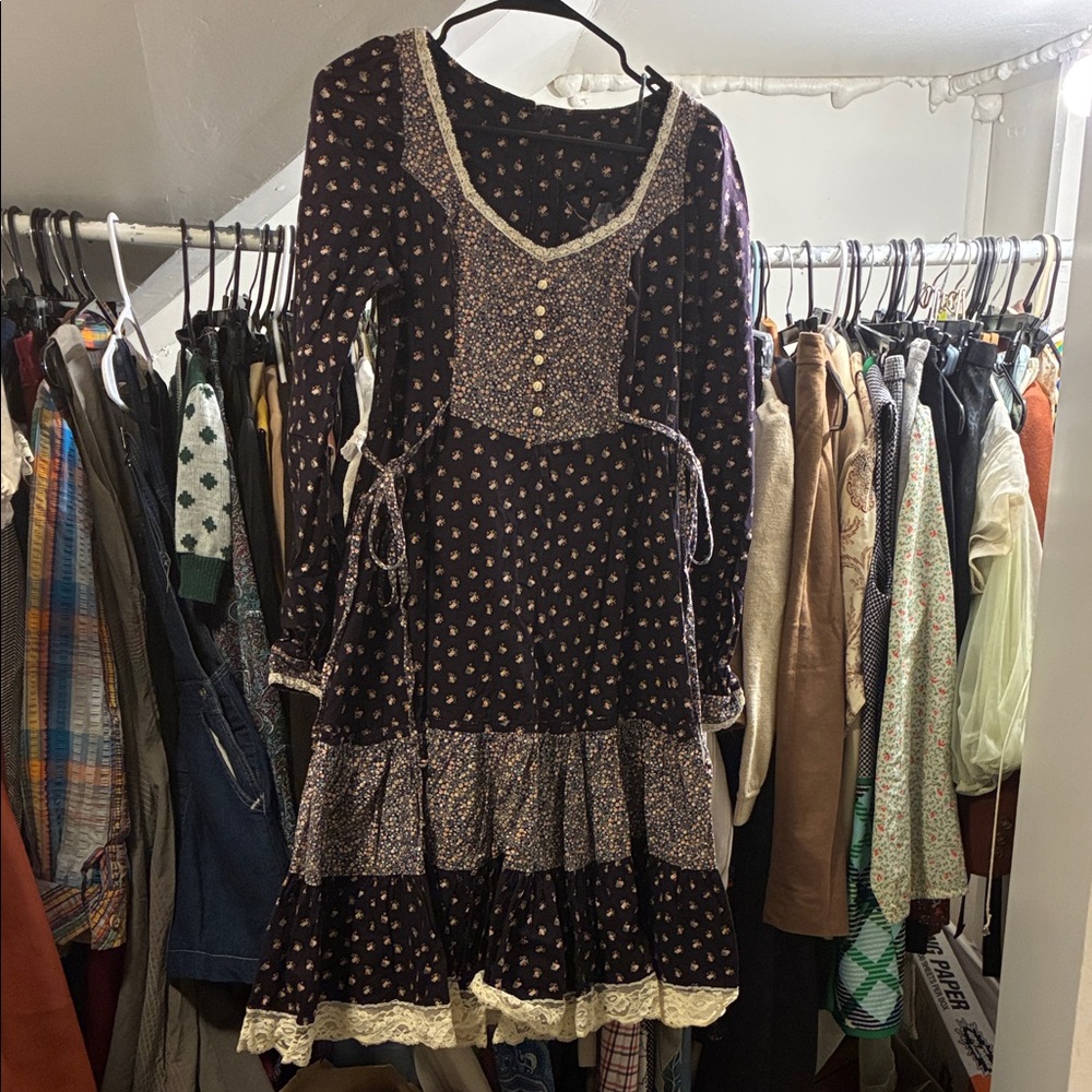 Vintage Floral Dress
